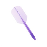 Masquedardos Plumas Condor Flights Morado Slim Corta 21.5mm 3 Uds.  0660