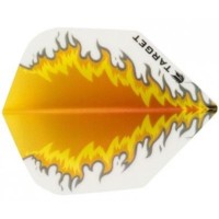 Masquedardos Feathers Target Darts Pro 100 vision orange fire 300530