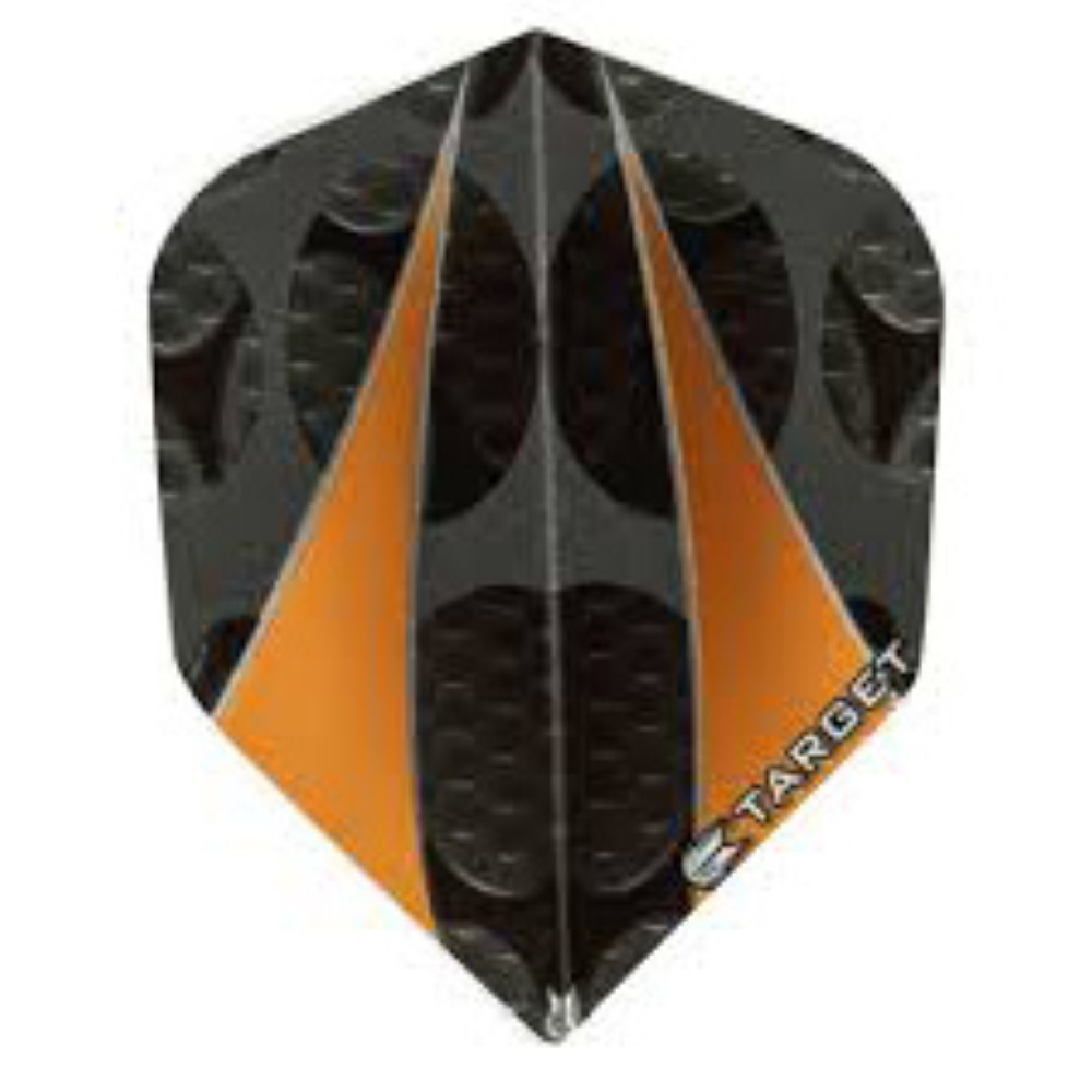 Masquedardos Plumas Target Darts Pro 100 Vision Naranja Twin Sail Nos 300710