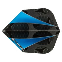 Masquedardos Feathers Target Darts Pro 100 vision blue sail number 300700