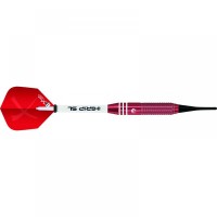 Masquedardos Dardos Bulls Darts De Wega Brass Chromed Red 18g  17128