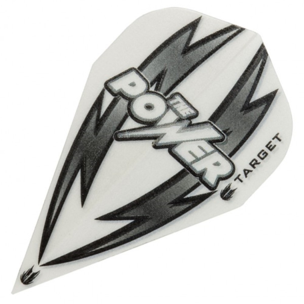 Masquedardos Plumas Target Pro 100 Vapor Blanca Negra Arc Bolt 330030