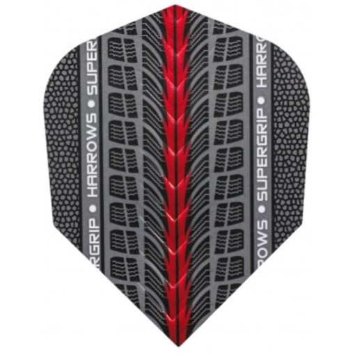 Masquedardos Harrows Standard Supergrip Red 1704 Flights