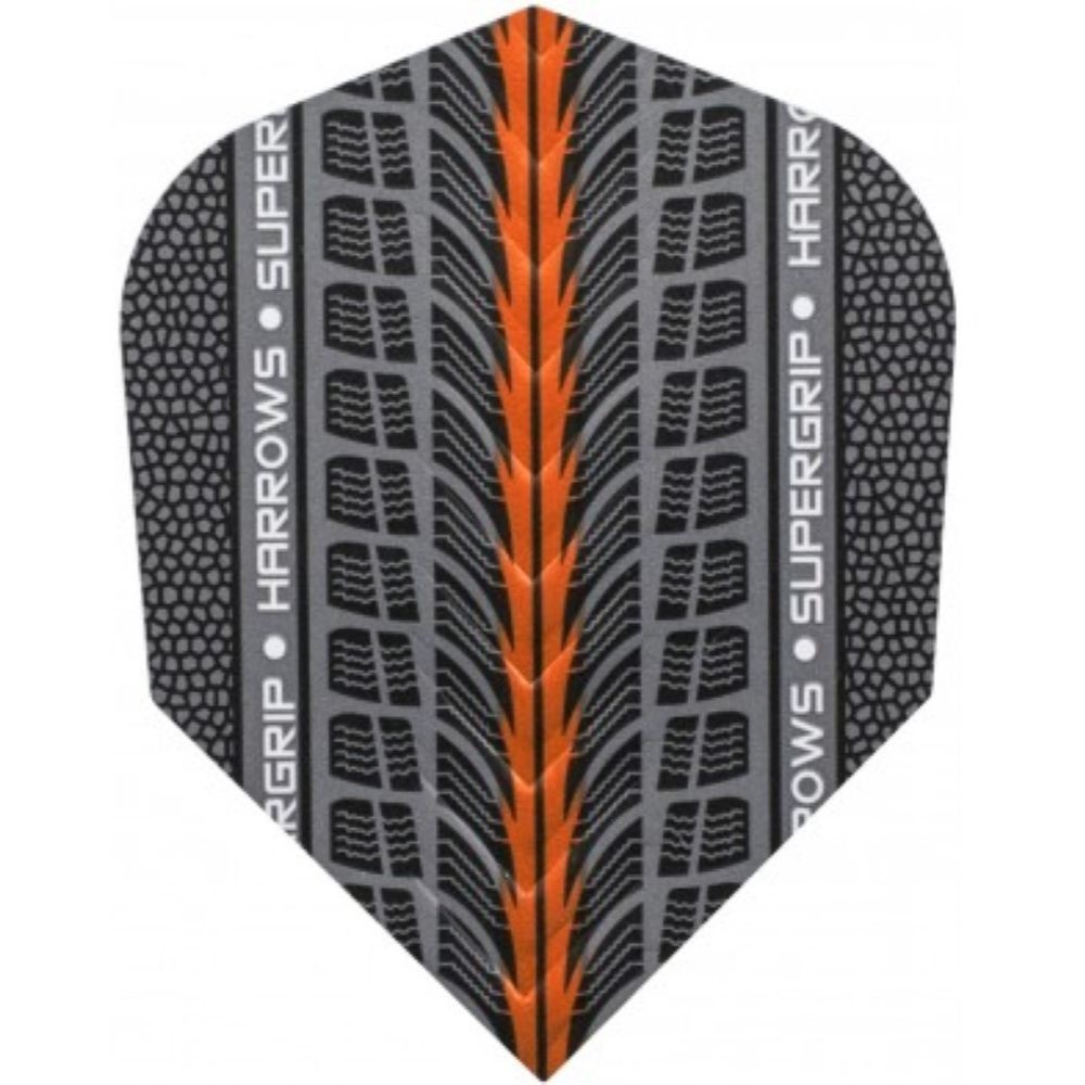 Masquedardos Harrows feathers Standard Supergrip Orange 1702