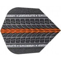 Masquedardos Harrows feathers Standard Supergrip Orange 1702