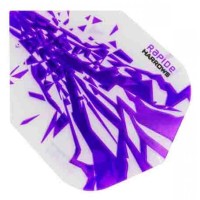 Masquedardos Plumas Harrows Darts Rápido Standard Morada 2500