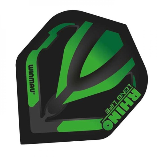 Masquedardos Winmau Darts Rhino Standard Green Helmet Flights 6905.173