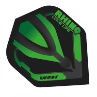 Masquedardos Winmau Darts Rhino Standard Green Helmet Flights 6905.173