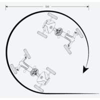 Masquedardos Auto von Pedalen Berg Reppy Racer Be24.60.01.00