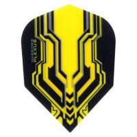 Masquedardos Feathers Harrows Darts Plexus yellow standard