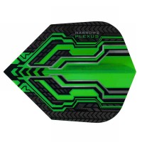 Masquedardos Plumas Harrows Darts Plexus Green Standard