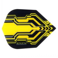 Masquedardos Feathers Harrows Darts Plexus yellow standard