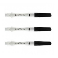 Masquedardos L-style L-shaft carbon silent slim white 370 50mm Lsss-crbn-w-370