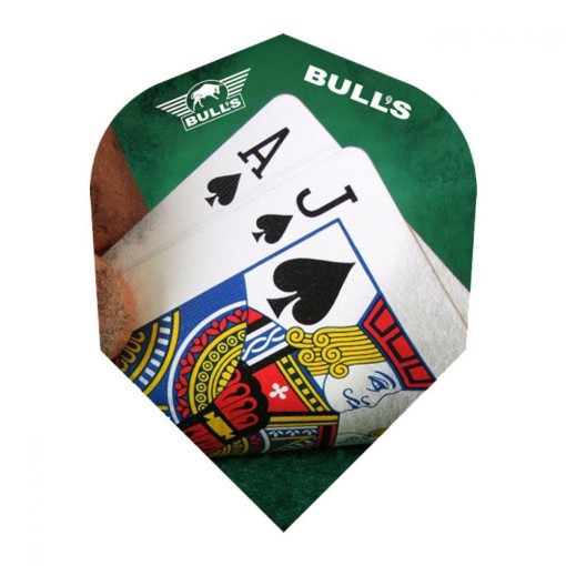 Masquedardos Piume Bulls Darts Powerflite di Black Jack Standard 50845