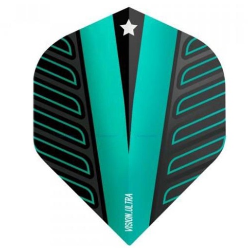 Masquedardos Plumă Target Darts Voltage Viziune Ultra Aqua No2 333230