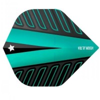 Masquedardos Piume Target Darts Voltaggio Vision Ultra Aqua No2 333230