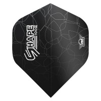 Masquedardos Plumas Bulls Darts Shape 100 Black Standard  Bu-50933