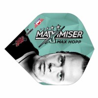 Masquedardos Feathers Bulls Darts Powerflite Maximiser Max Hopp full face Bu-50850