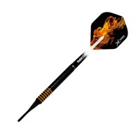 Masquedardos Xqmax sports darts orange shadow 21g 80% Qd7000920