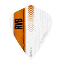 Masquedardos Plumas Target Darts Rvb Vision Ultra White/orange Kite  332030