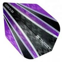 Masquedardos Plumas Target Vision Ultra Clear Purple 4 Sail Shape No6 331340