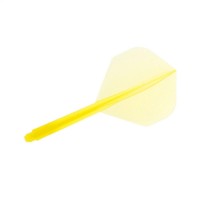 Masquedardos Feathers Condor Flights Yellow Standard Short 21.5mm Three of you.