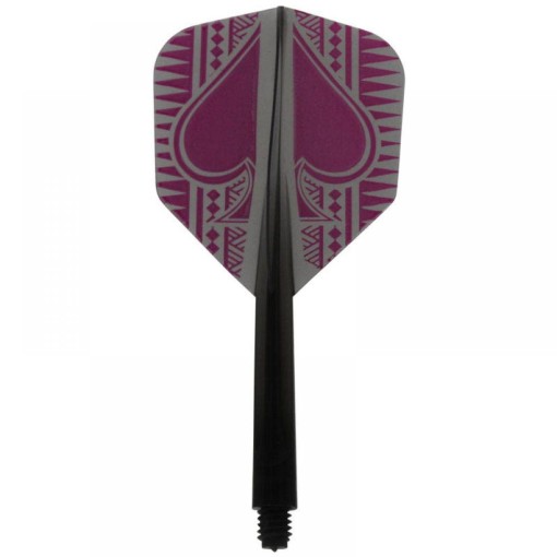 Masquedardos Condor Flights Spade Ass Roxo Curto 3 Unidades.