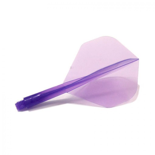 Masquedardos Plumas Condor Flights Morado Standard Mediana 27.5mm 3 Uds.