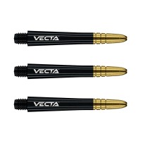 Masquedardos Winmau strelica Vecta drška crno zlato 40 mm 7025.209