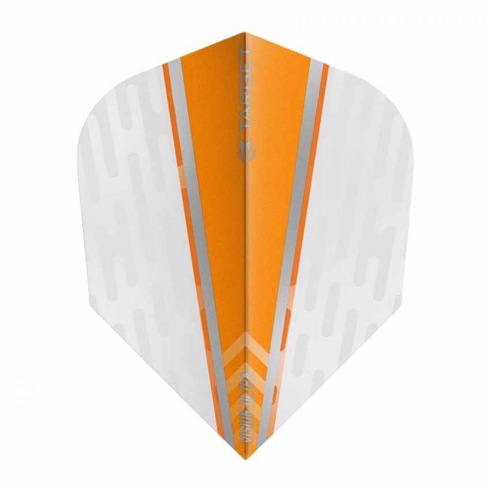 Masquedardos Feathers Target Darts It's called Vision Ultra White Wing Orange No6 331590