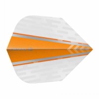 Masquedardos Plumovi Target Darts Vizija Ultra White Wing Orange No6 331590