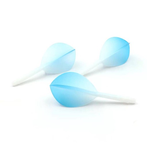 Masquedardos Flights feathers Darts Cuesoul Tero Ak5 Gradation Blue Teardrop S Csak-52sdsjb