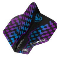 Masquedardos Winmau Darts feathers Prism Zeta Black, Purple Blue Standard 6915.310" is the name of the game