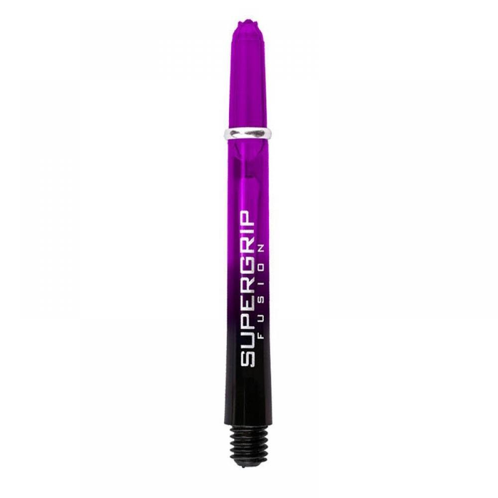 Masquedardos Štapovi Harrows Darts Supergrip Fusion Purple Medium 47 mm