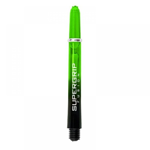 Masquedardos Cañas Harrows Darts Supergrip Fusion Green Medium 47mm