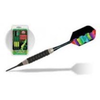 Masquedardos Dardos Dart World Gecko Grip Black 16 gr Laton 78165