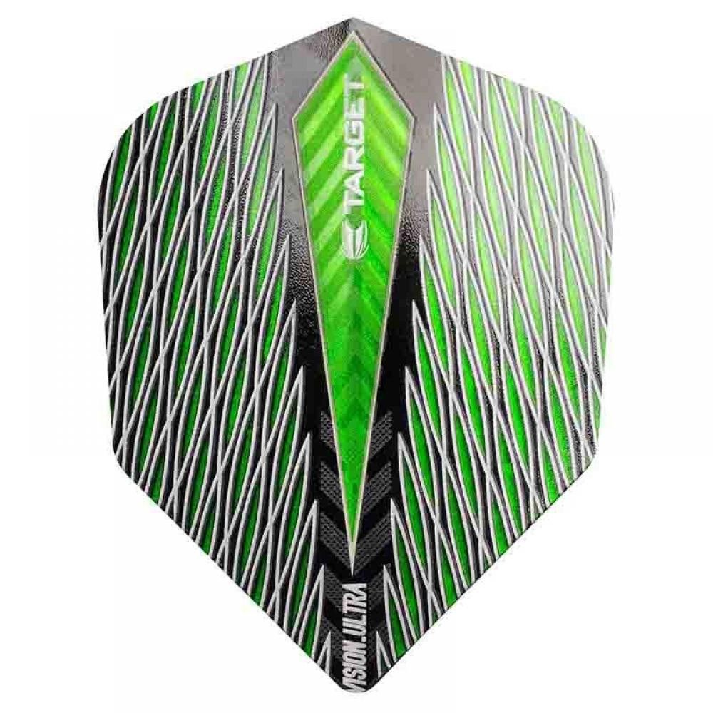 Masquedardos Feathers Target Darts It's called Vision Ultra Quartz No. 6 Shape Green 331700