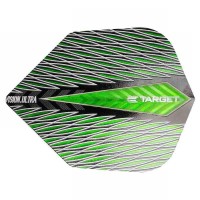 Masquedardos Feathers Target Darts It's called Vision Ultra Quartz No. 6 Shape Green 331700