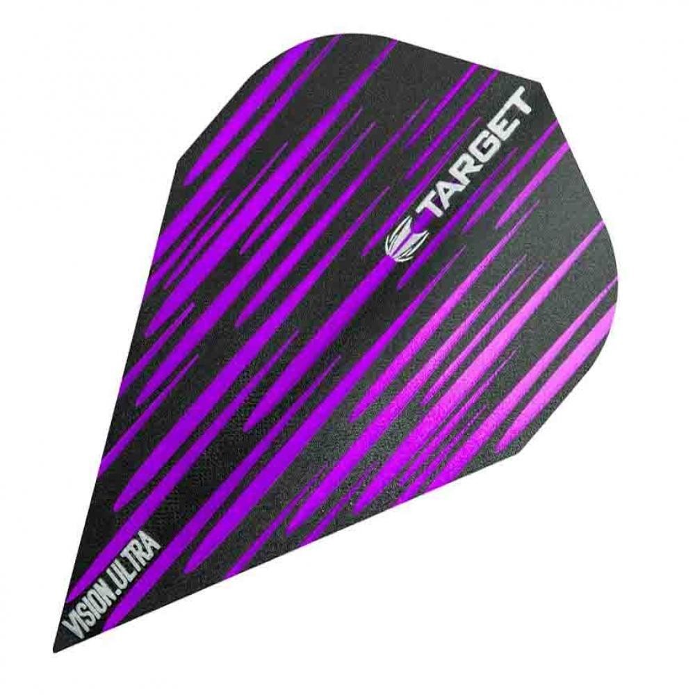 Masquedardos Plumas Target Darts Vision Ultra Spectrum Vapor Morada  332340