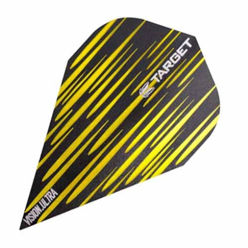 Masquedardos Feathers Target Darts It's called Vision Ultra Spectrum Vapor Yellow 332360