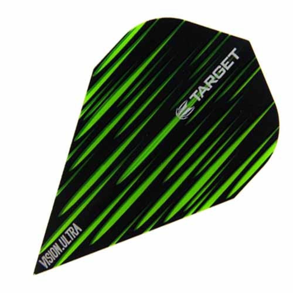 Masquedardos Plumas Target Darts Visão Ultra Spectrum Vapor Verde 332350