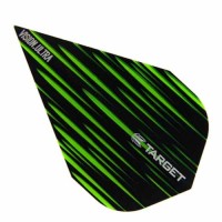 Masquedardos Plumas Target Darts Visão Ultra Spectrum Vapor Verde 332350