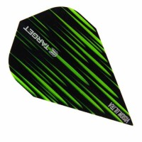 Masquedardos Plumas Target Darts Visão Ultra Spectrum Vapor Verde 332350