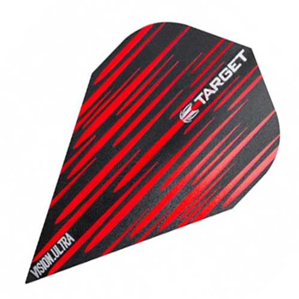 Masquedardos Plumas Target Darts Vision Ultra Spectrum Vapor Roja  332370