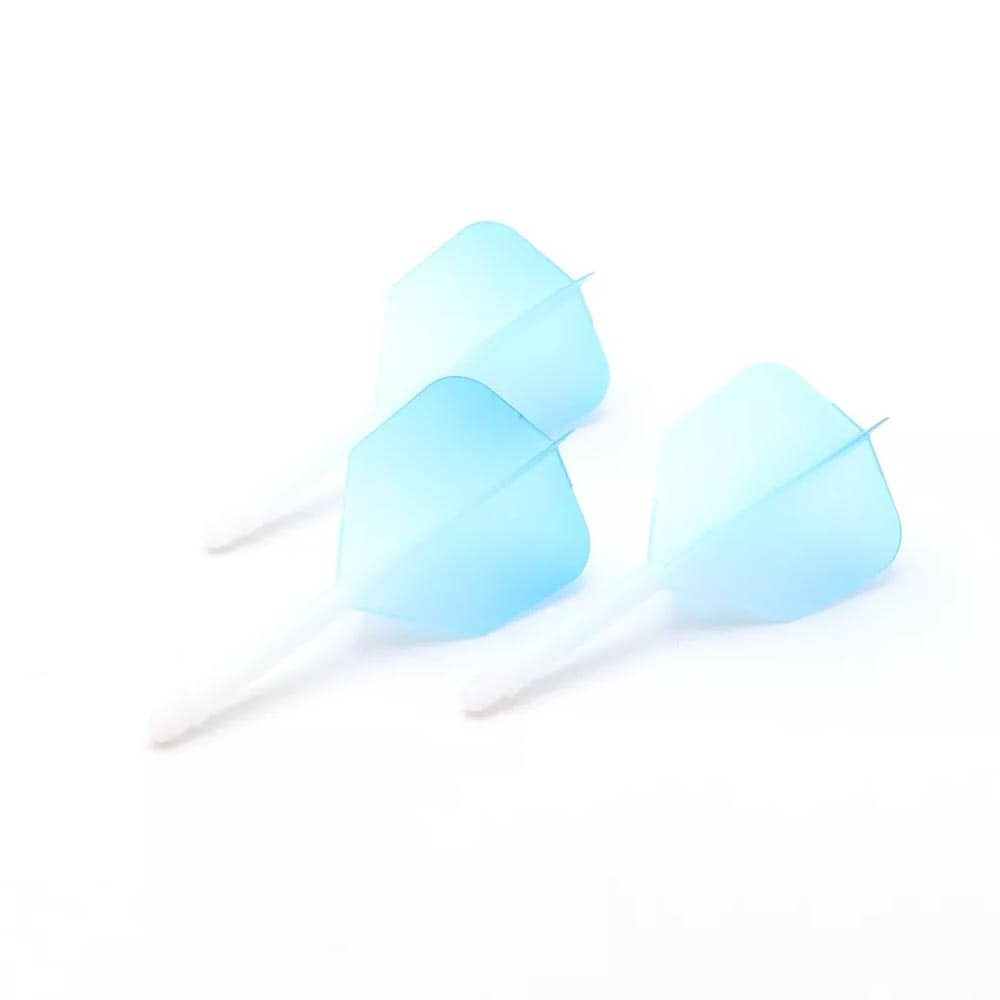 Masquedardos Plumas Flights Darts Cuesoul Tero Ak5 Gradation Azul Shape L  Csak-52ljb