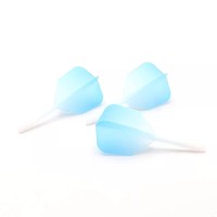 Masquedardos Flights feathers Darts Cuesoul Tero Ak5 Gradation Blue Shape L Csak-52ljb