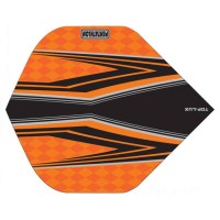 Masquedardos Pentathlon Flights Tdp Lux Vision Standard Naranja Tdp Vision Pnt 4025