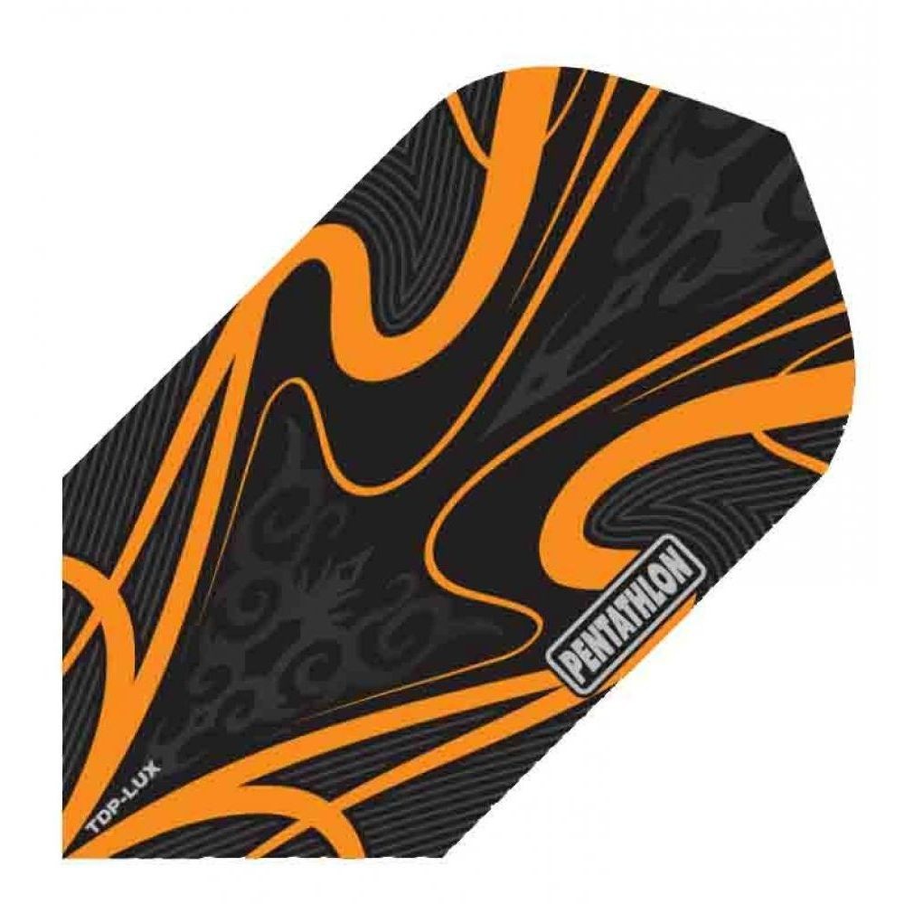 Masquedardos Pentathlon Flights Tdp Lux Slim Negro Naranja Tdp Lux Black Slim Pnt 4105