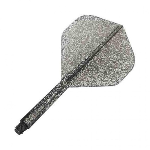 Masquedardos Condor Flights Standard Glitter Argent L 3 Unités.