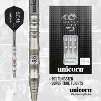 Masquedardos Dardos Unicorn Darts Super True Black 20gr 90 % 6076.